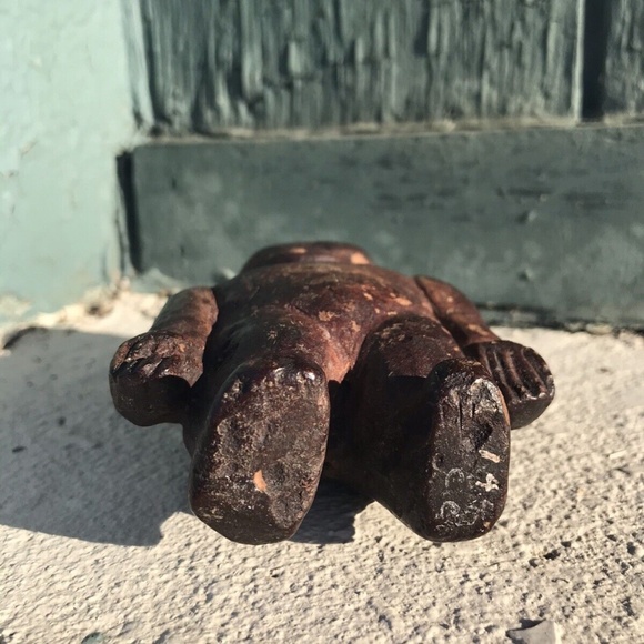 Museum Retired Taino Effigy PreColumbian MesoAmerican Shamanic Statue Aztec God - Picture 2 of 8
